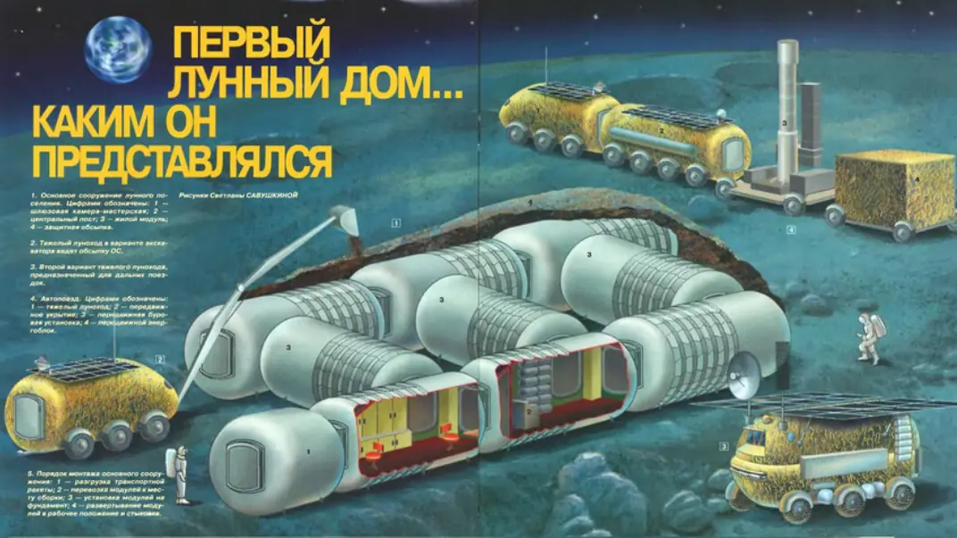 Како је СССР планирао да направи базу на Месецу