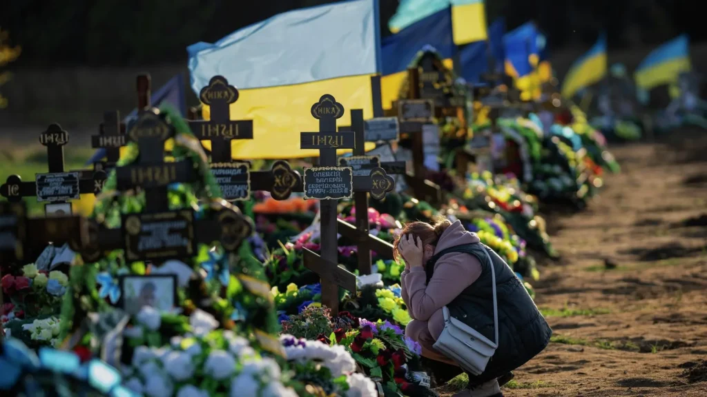 Гробље у Украјини