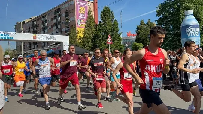 Rus Vjačeslav Sokolov oborio rekord jagodinskog polumaratona