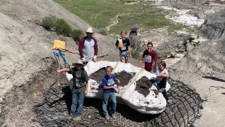 Деца пронашла фосил Тираносаурс рекса
