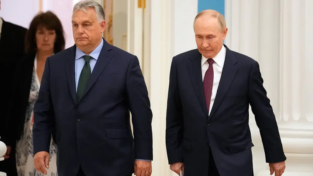 Viktor Orban i Vladimir Putin