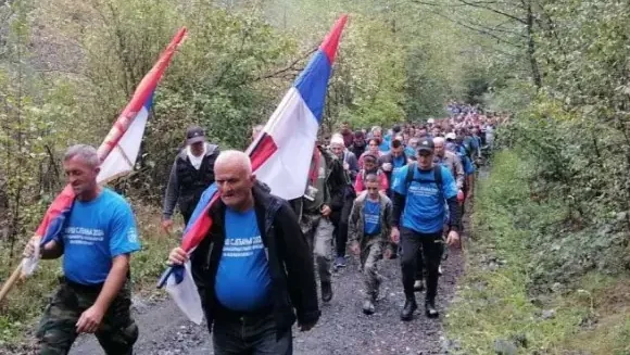 Marš "Stazom egzodusa"