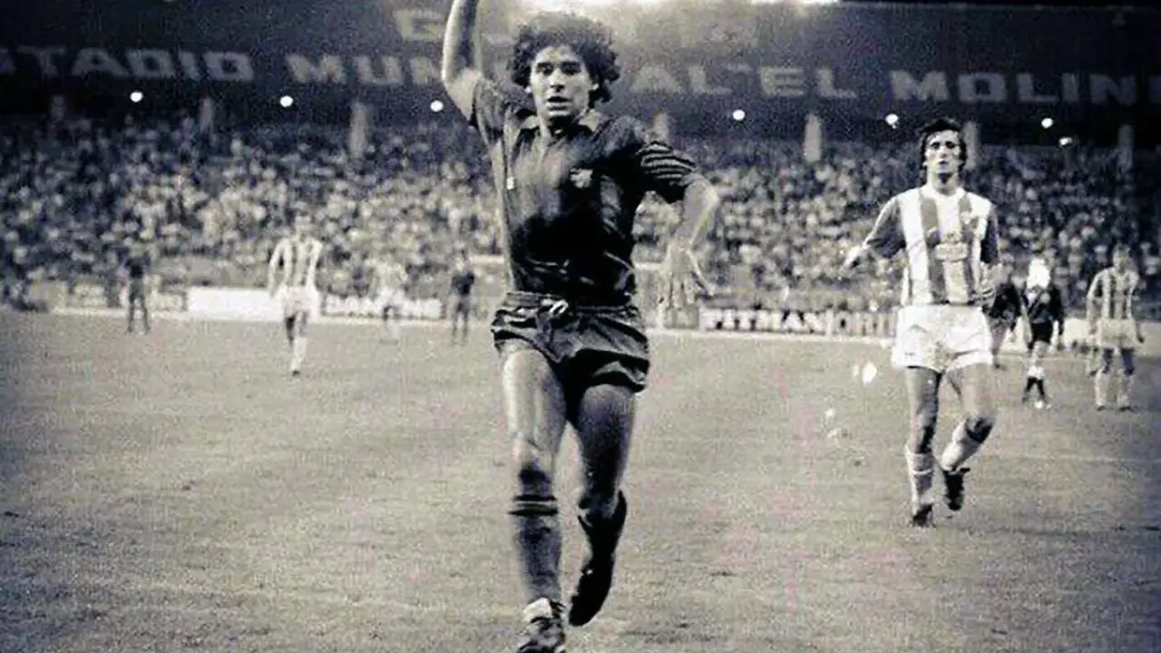 Dijego Armando Maradona u dresu Barselone