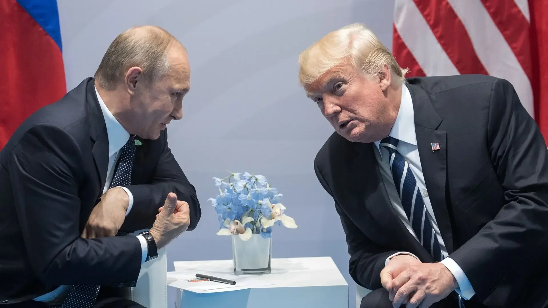 Donald Tramp i Vladimir Putin