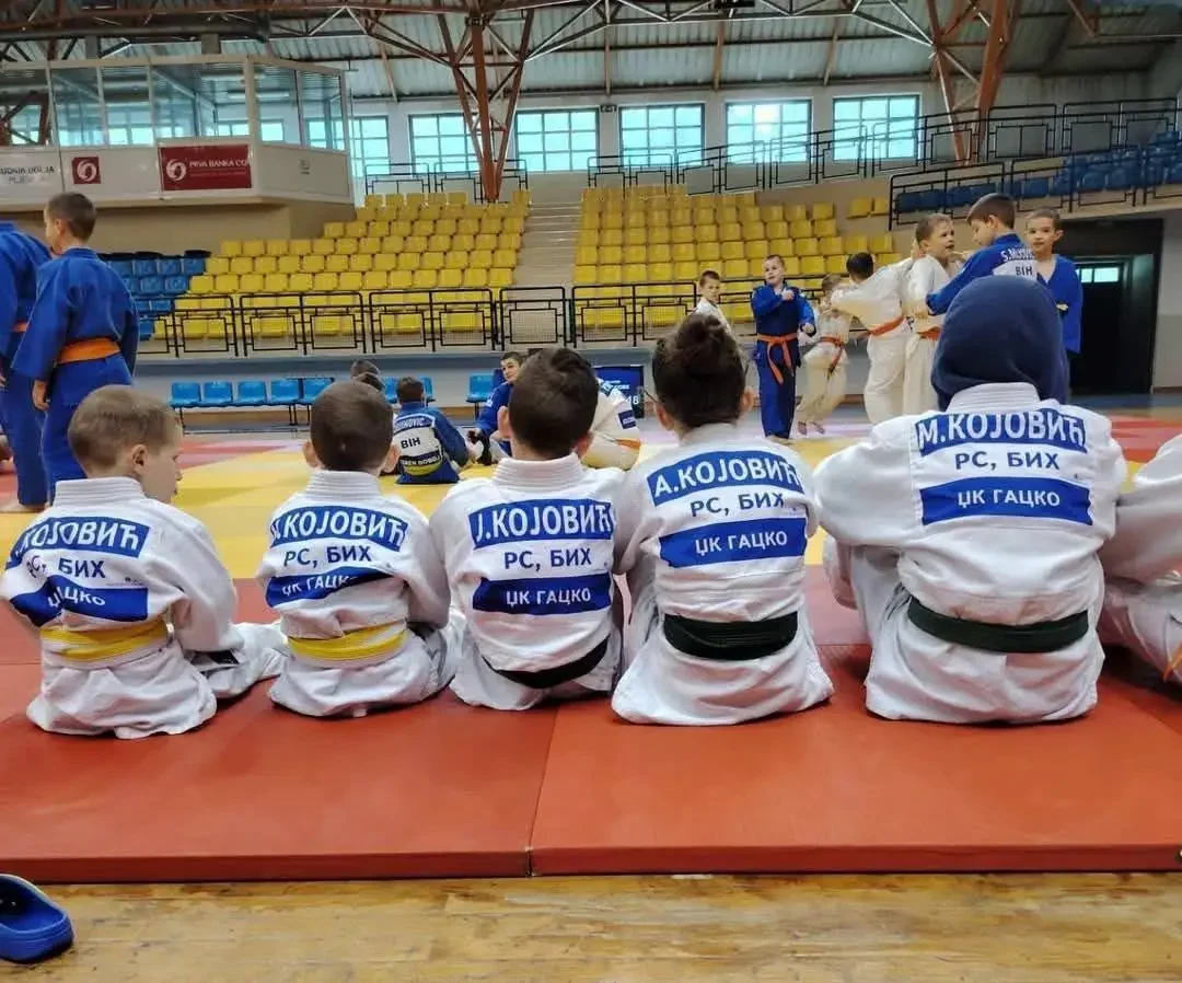 Породица Којовић на џудо турниру у Пљевљима
