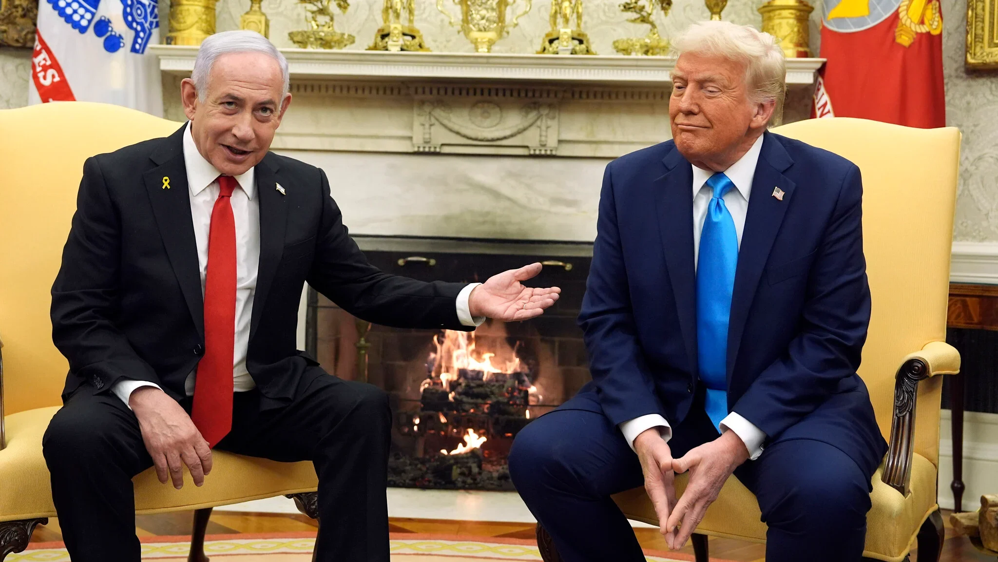 Доналд Трамп и Бенјамин Нетанјаху