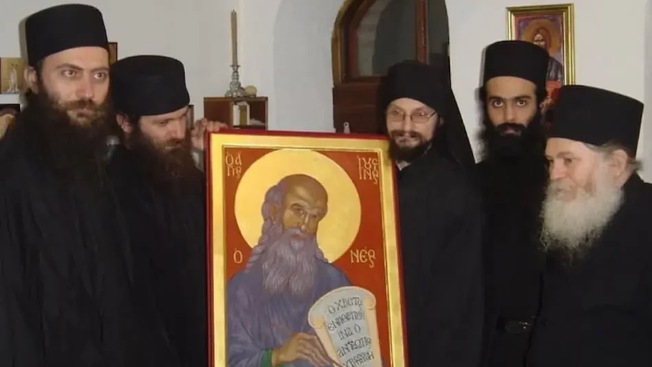 Свети Јустин и Света Гора