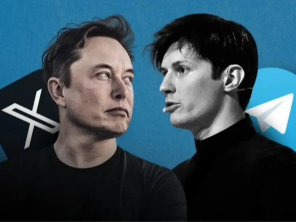 Ilon Mask i Pavel Durov