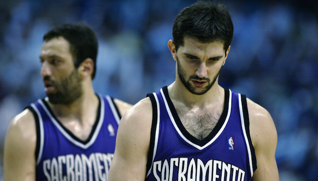 Peđa Stojaković i Vlade Divac