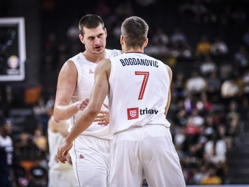Nikola Jokić i kapiten Bogdan Bogdanović