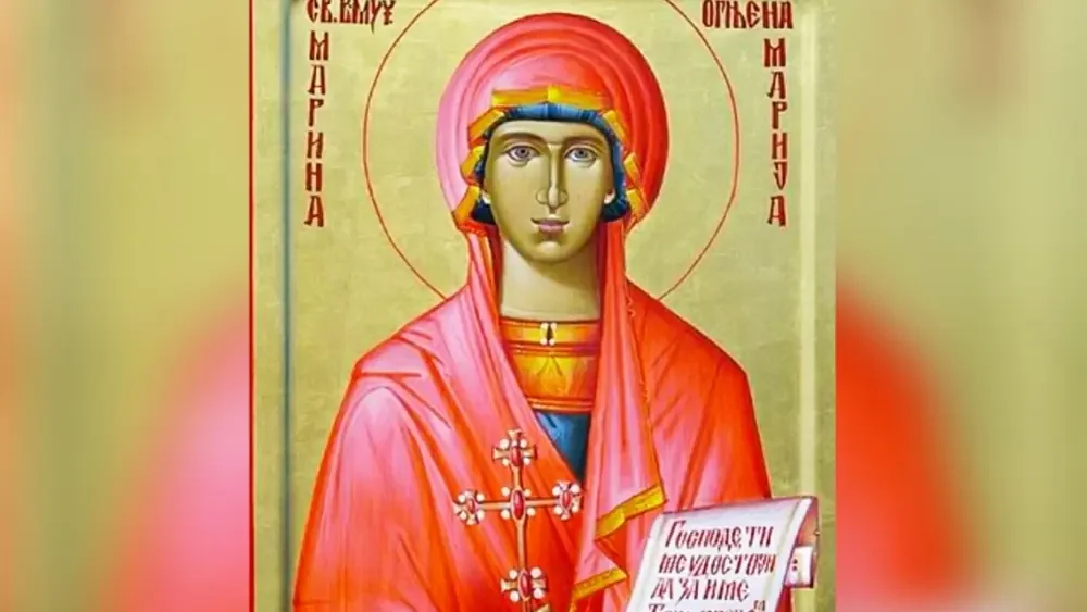 Огњена Марија, великомученица Марина