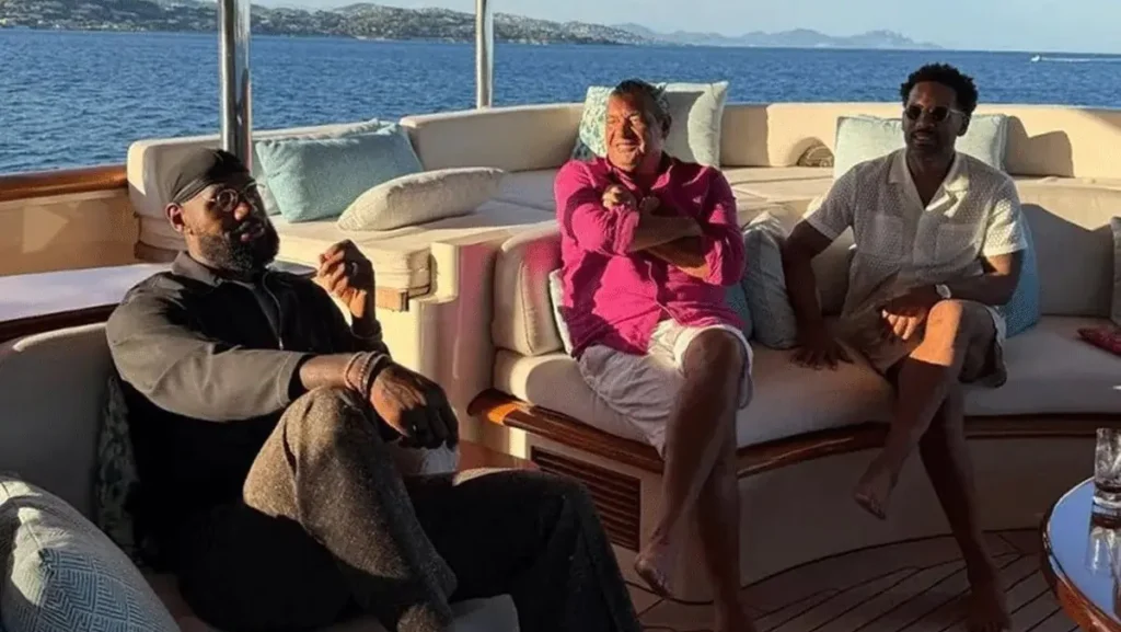 Miško Ražnatović i Lebron Džejms