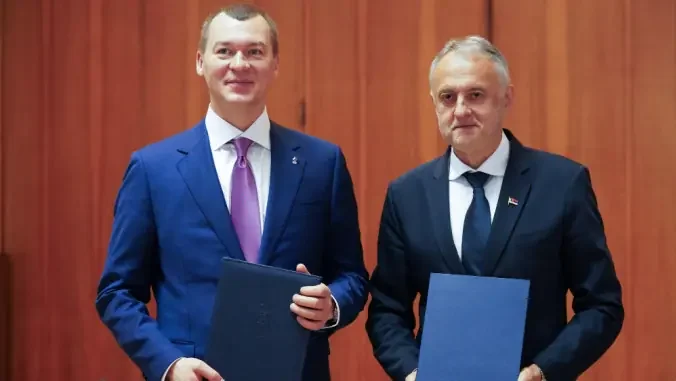 Министар спорта Гајић и министар спорта Дегтјарев