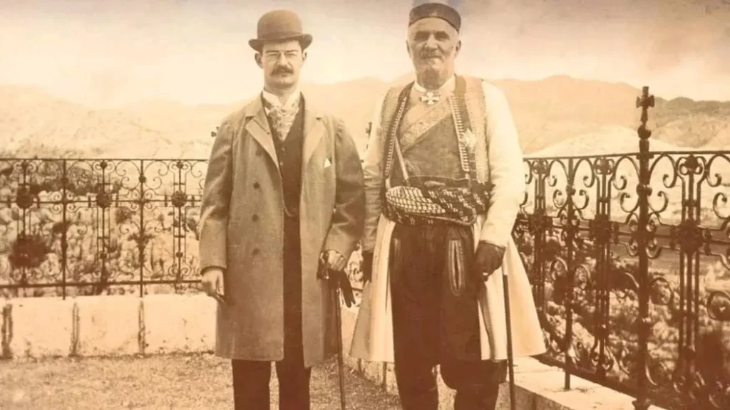 Knjaz Nikola i kralj Aleksandar Obrenović zdravica