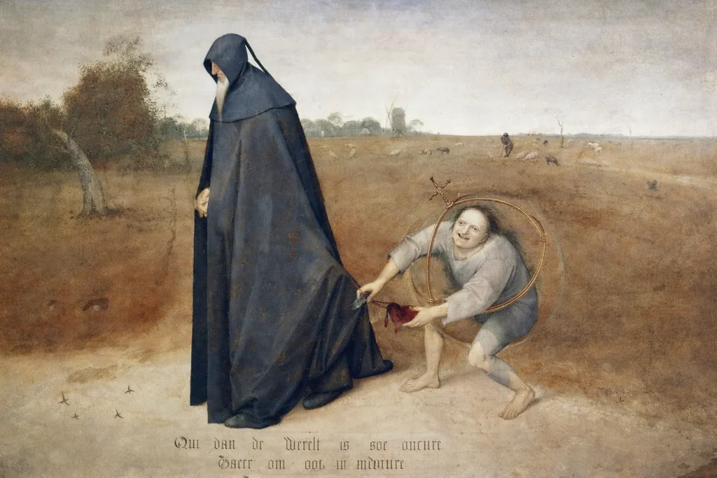 "Мизантроп", слика Петера Бругела