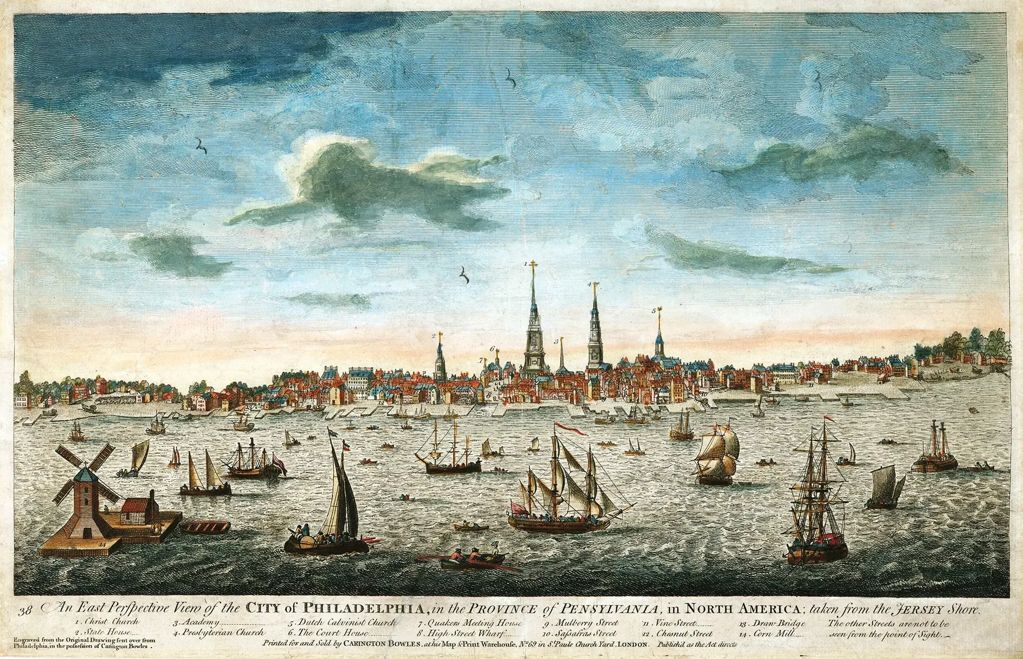 Филаделфија 1750. године