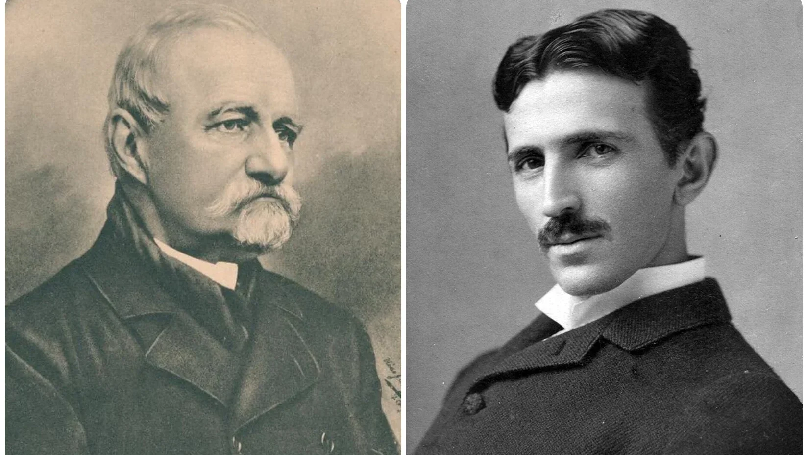 Никола Тесла и Јован Јовановић Змај