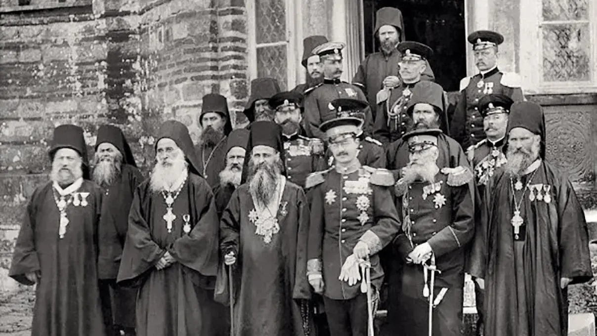 Kralj Aleksandar u Hilandaru