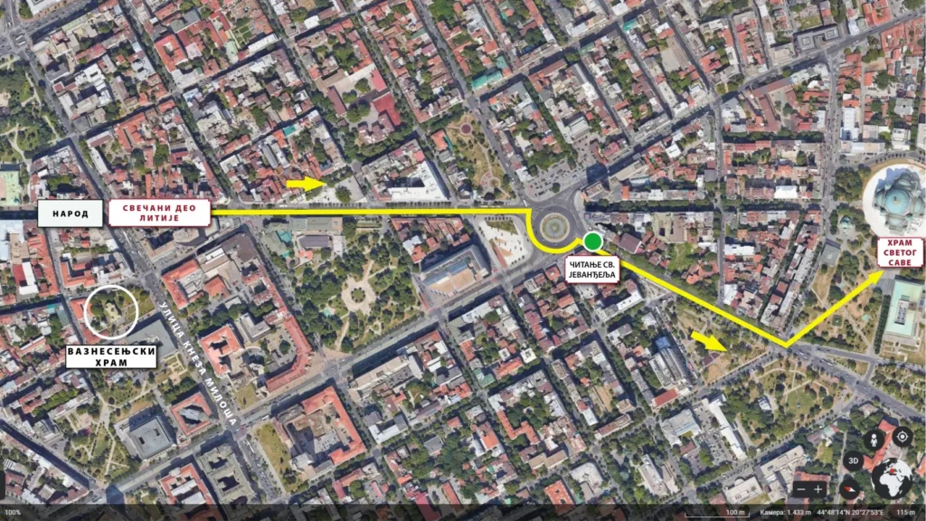 Спасовданска литија план